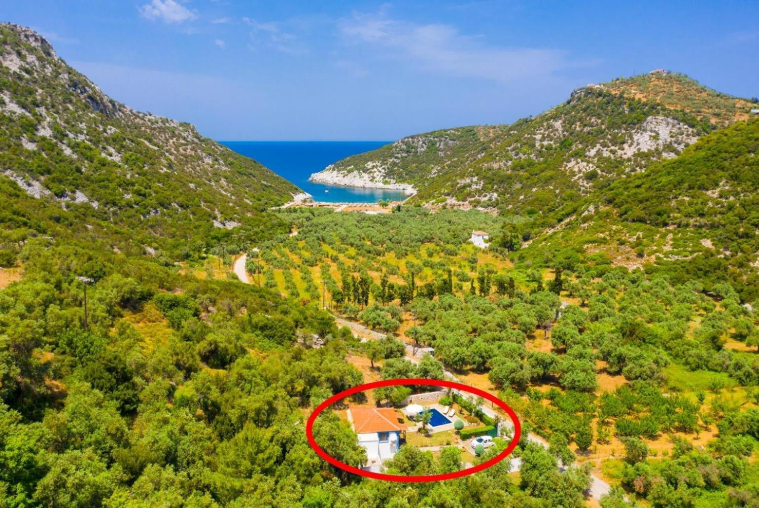 Villa Glysteri Panormos  Ngoại thất bức ảnh